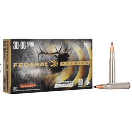 FEDERAL FEDERAL 30-06 SPRINGFIELD 180GR TROPHY COPPER VITAL SHOK 20 RDS