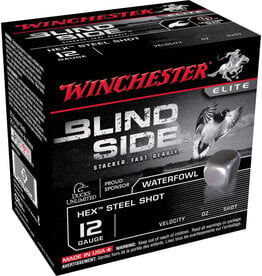 WINCHESTER WINCHESTER BLIND SIDE STEEL 12 GAUGE 3-1/2" 1-3/8 OZ. #6 SHOT 25RDS