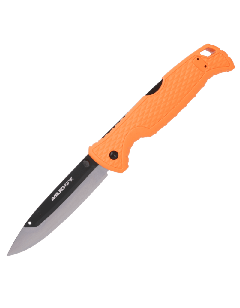 MUDDY MUDDY SWAP REPLACE-A-BLADE FOLDING KNIFE W/ FOLDING POUCH + 5 REPLACEMENT BLADES
