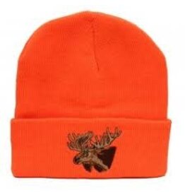 BACKWOODS BACKWOODS THINSULATE ORANGE TOQUE MOOSE