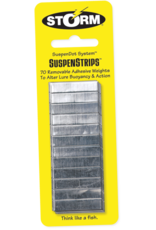 STORM LURES STORM SUSPENSTRIPS 70 REMOVABLE ADHESIVE WEIGHTS