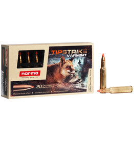 NORMA NORMA TIPSTRIKE VARMINT 222 REM 55 GR 20 RDS