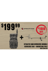 STEALTH CAM STEALTH CAM REVOLVER 360' CELLULAR TRAIL CAMERA BUNDLE