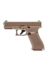 UMAREX GLOCK G19X COYOTE BLOWBACK SYSTEM CO2 AIRGUN/ .177 CAL