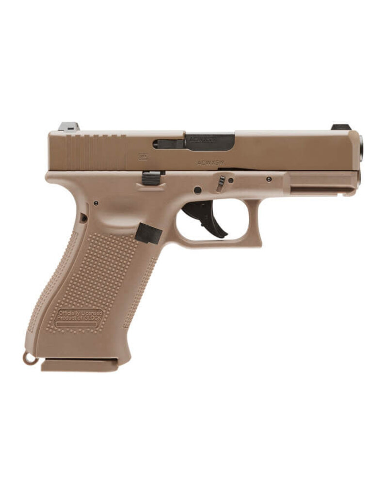 UMAREX GLOCK G19X COYOTE BLOWBACK SYSTEM CO2 AIRGUN/ .177 CAL