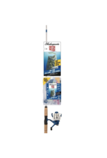 SHAKESPEARE SHAKESPEARE LAKE/ POND SPINNING COMBO W/ 36 PCS COMPLETE FISHING KIT