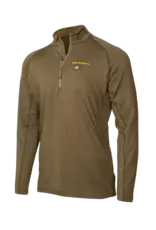 MUDDY MUDDY NUCLEUS HEATED QUARTER ZIP BROWN CLAY