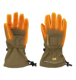 MUDDY MUDDY NUCLEUS HEATED SOFTSHELL GLOVE BROWN CLAY