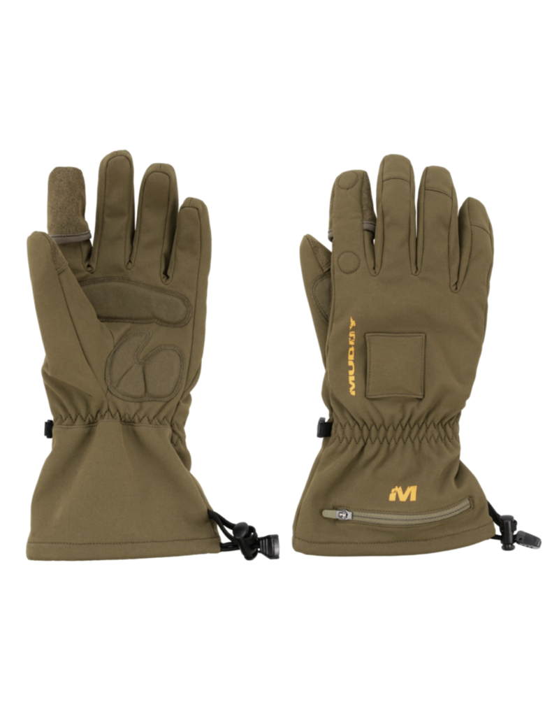 MUDDY MUDDY NUCLEUS HEATED SOFTSHELL GLOVE BROWN CLAY