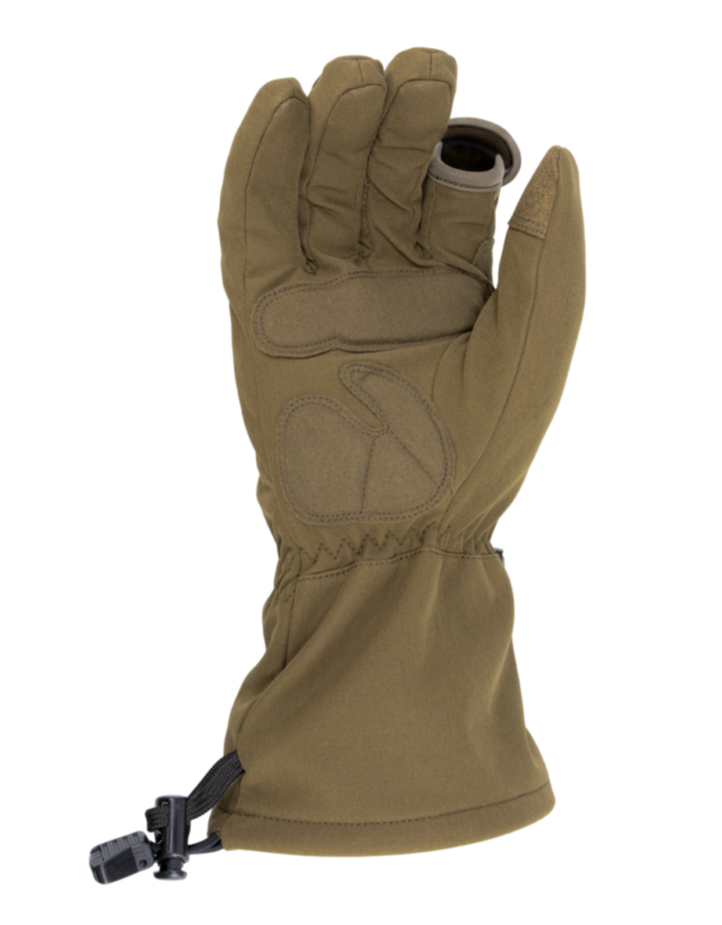 MUDDY MUDDY NUCLEUS HEATED SOFTSHELL GLOVE BROWN CLAY