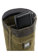 MUDDY MUDDY NUCLEUS HEATED SOCKS BROWN CLAY