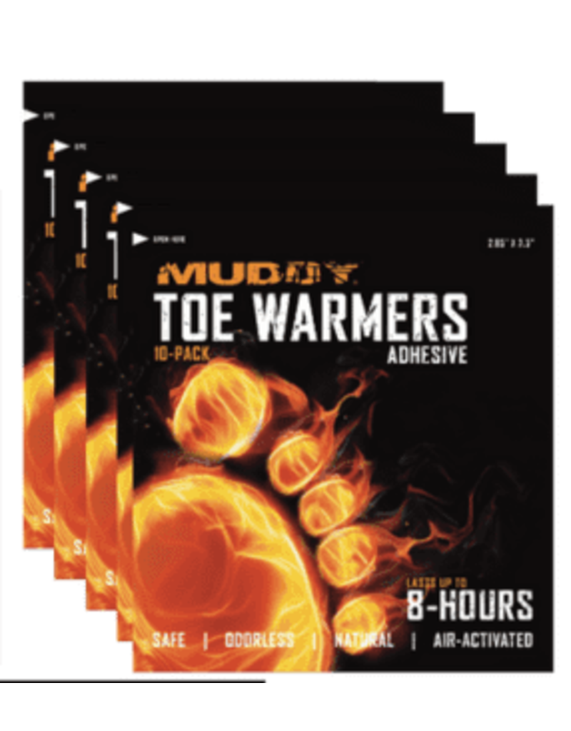 MUDDY MUDDY ADHESIVE TOE WARMERS 2PK