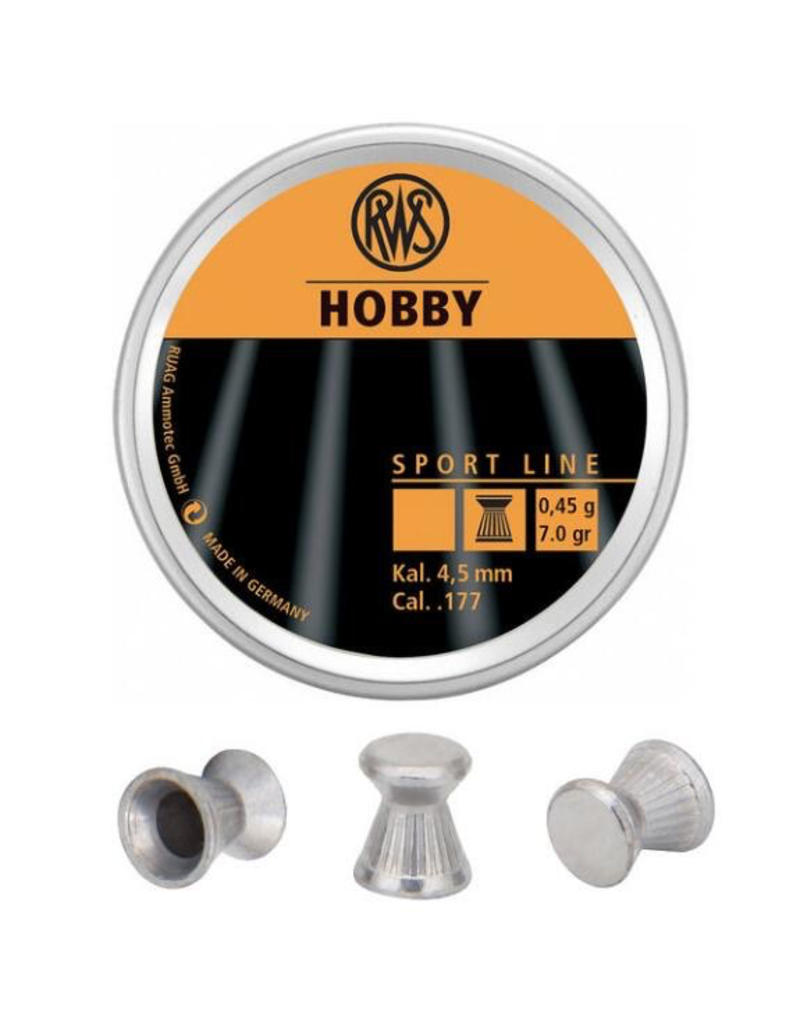 RWS RWS HOBBY PELLET .177 CAL 300 CT