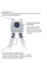 SWAGGER SWAGGER  STALKER QD42 BIPOD