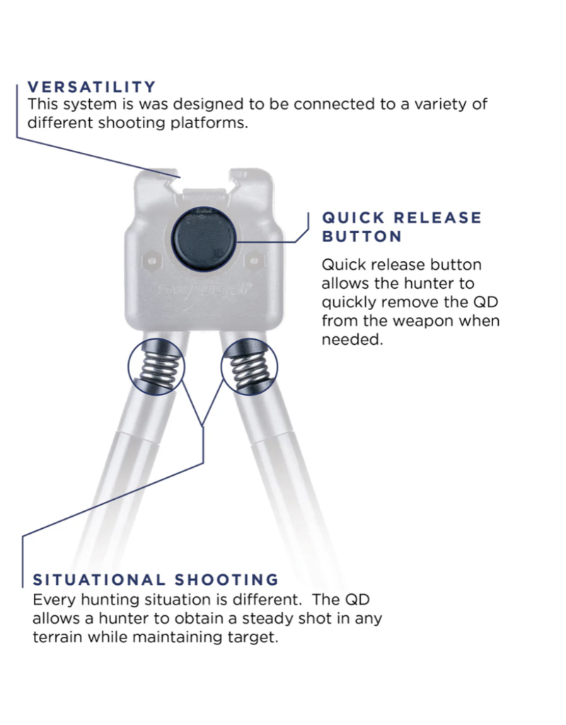 SWAGGER SWAGGER  STALKER QD42 BIPOD