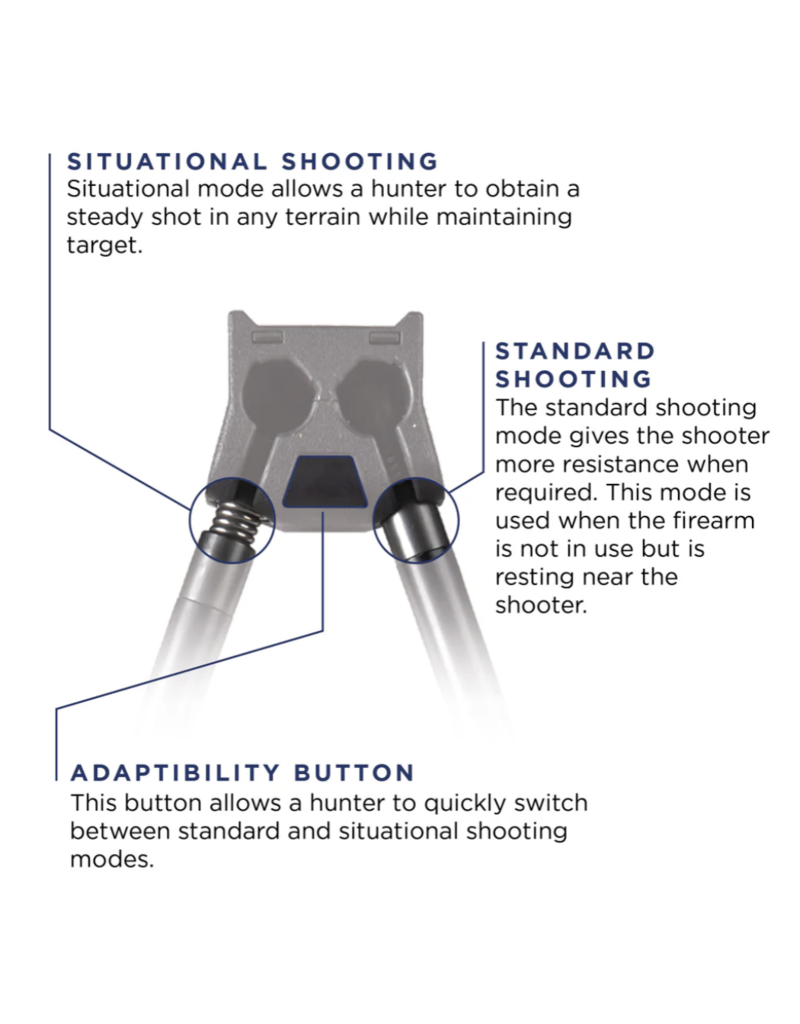 SWAGGER SWAGGER  HUNTER 42" BIPOD
