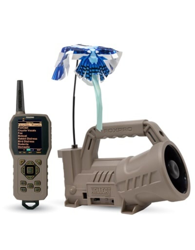 FOXPRO FOXPRO HELLCAT PRO WITH TX-TRANSMITTER AND INTERNAL DECOY
