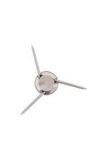 MUZZY MUZZY BROADHEADS CROSSBOW TROCAR TI 3 BLADE 100 GR 1 1/4' CUT 3PK