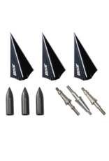 BEAR ARCHERY BEAR ARCHERY RAZORHEAD VWS THREE BLADED 150 GR PRACTICE POINTS