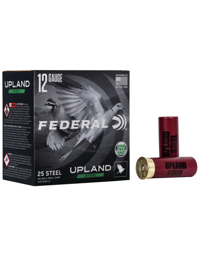 FEDERAL FEDERAL UPLAND STEEL 12 GA 2 3/4" 25 RDS