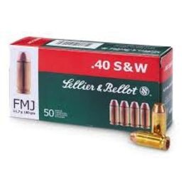 SELLIER & BELLOT SELLIER & BELLOT C.40 S&W 180 GR FMJ