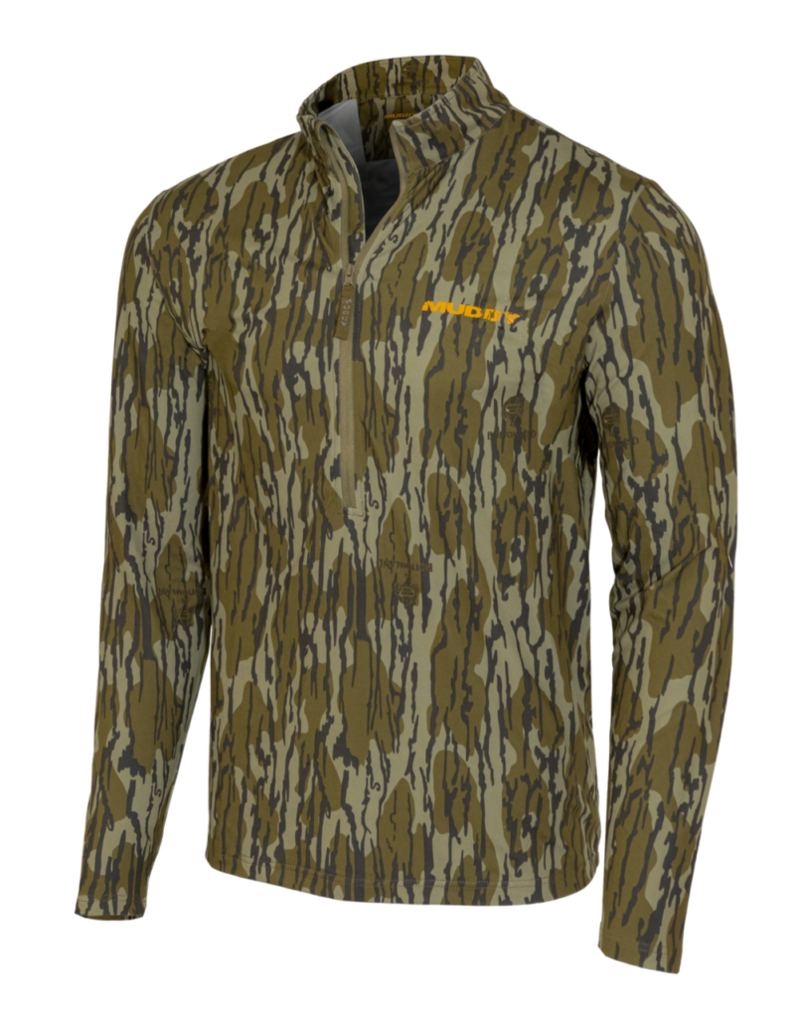MUDDY MUDDY TRX LIGHTWEIGHT 1/4 ZIP MOBL