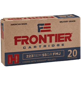 HORNADY HORNADY FRONTIER 223 REM 68 GR BTHP 20 RDS