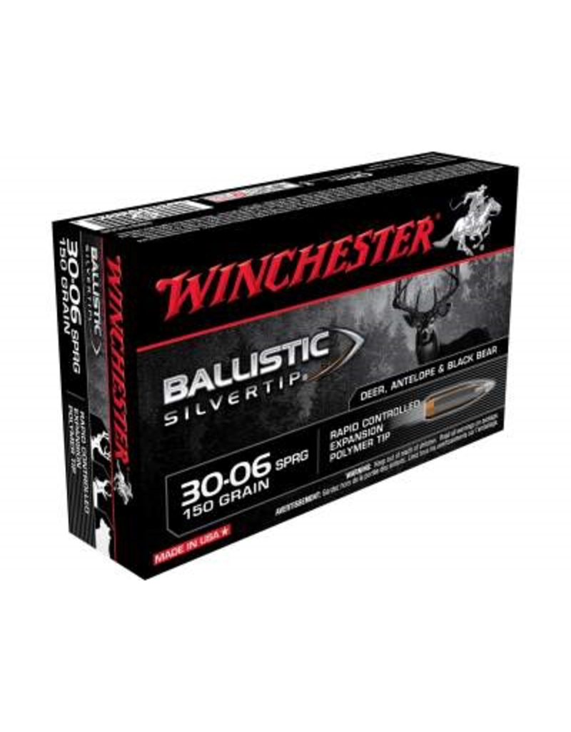 WINCHESTER WINCHESTER BALLISTIC SILVERTIP 30-06 150GR  20 RDS