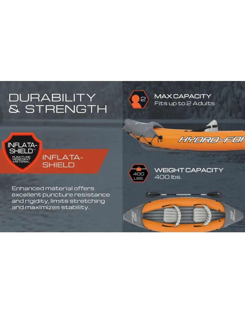 HYDRO-FORCE RAPID X2 KAYAK 10'6" X 39"