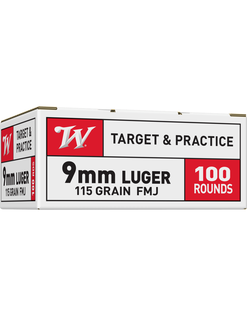 WINCHESTER WINCHESTER 9MM LUGER 115 GR 100 RDS