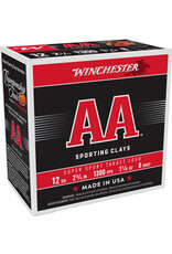 WINCHESTER WINCHESTER AA SPORTING CLAYS 12GA 2 3/4" #8 SHOT 25RDS