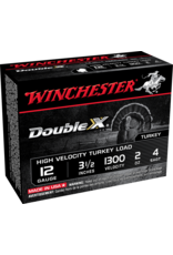 WINCHESTER WINCHESTER DOUBLE X 12 GA 3 1/2" #4 10 RDS