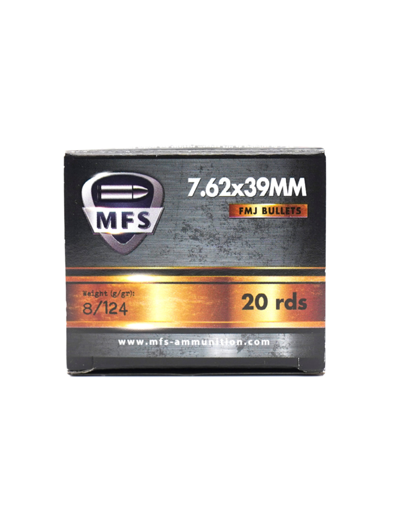 MFS MFS RUAG 7.62 X 39 124 GR FMJ 20 RD
