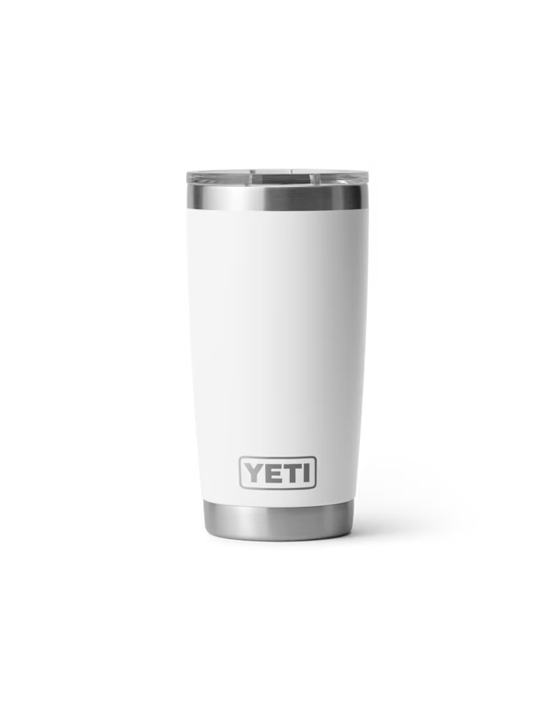 YETI YETI RAMBLER 20oz TUMBLER WHITE