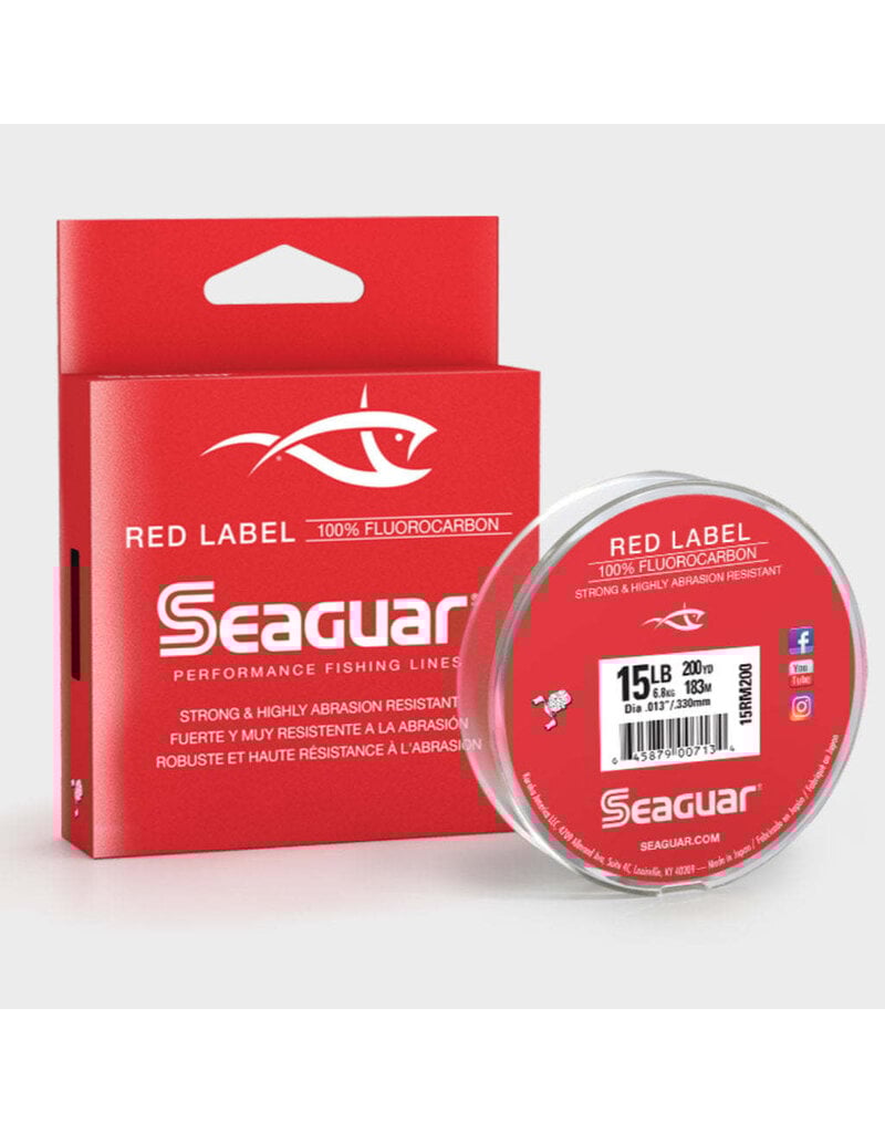 SEAGUAR SEAGUR RED LABEL 100% FLUOROCARBON 200 YD