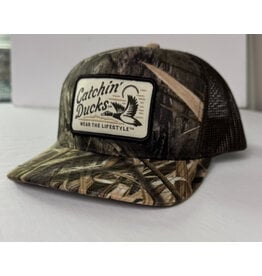 CATCHIN' DEERS CATCHIN' DUCKS COMMITED ON MOSSY OAK SHADOW GRASS HABITAT/ BROWN