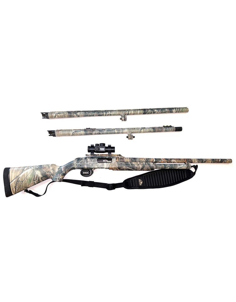 USED MOSSBERG 500 3 BARREL COMBO 12 GA