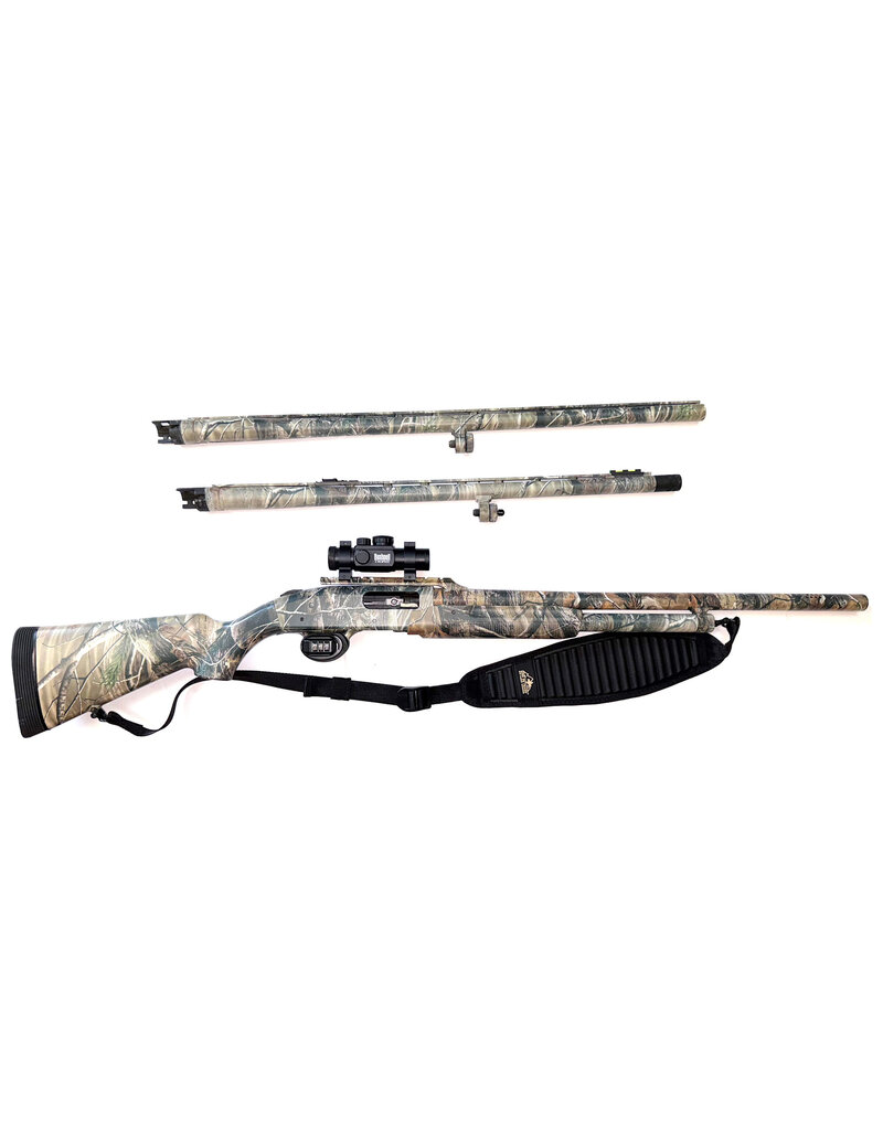 USED MOSSBERG 500 3 BARREL COMBO 12 GA