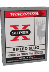 WINCHESTER WINCHESTER SUPER X RIFLED SLUG HOLLOW POINT 410 BORE 3" 1/4 OZ