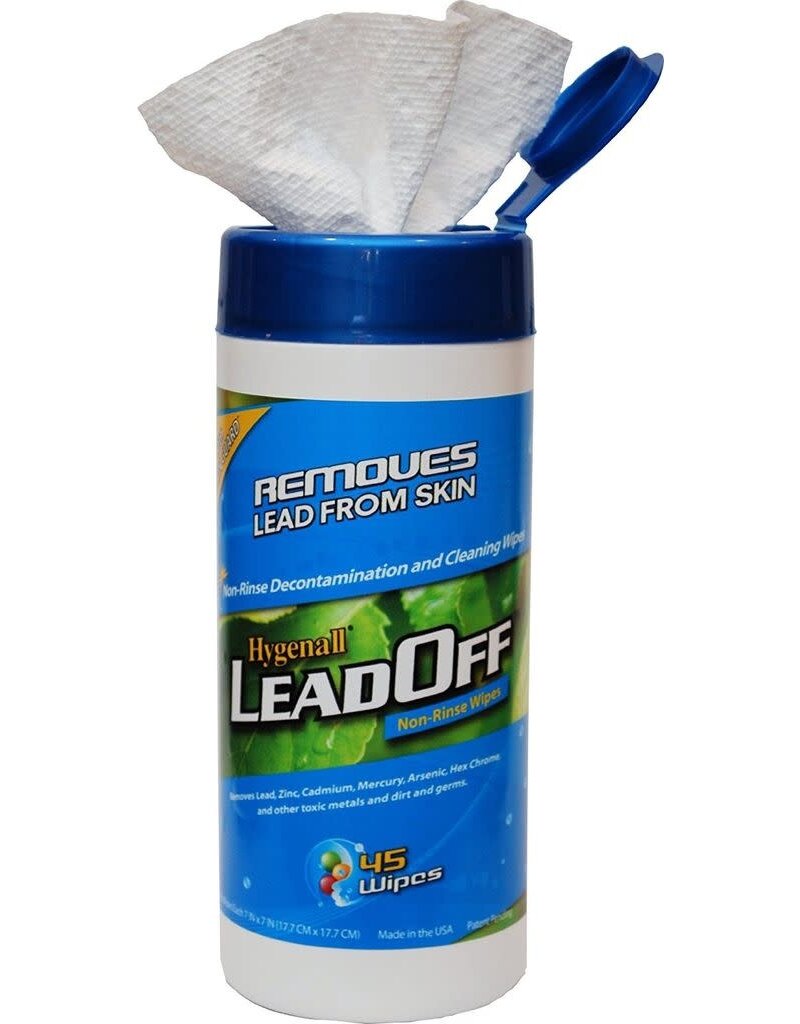 LEADOFF HYGENALL LEADOFF NON-RINSE WIPES 45 WIPES PER CANISTER