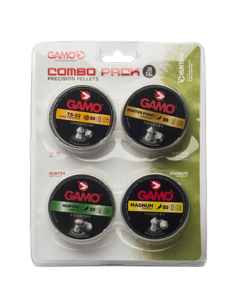 GAMO GAMO COMBO PACK .22 CAL 4PK