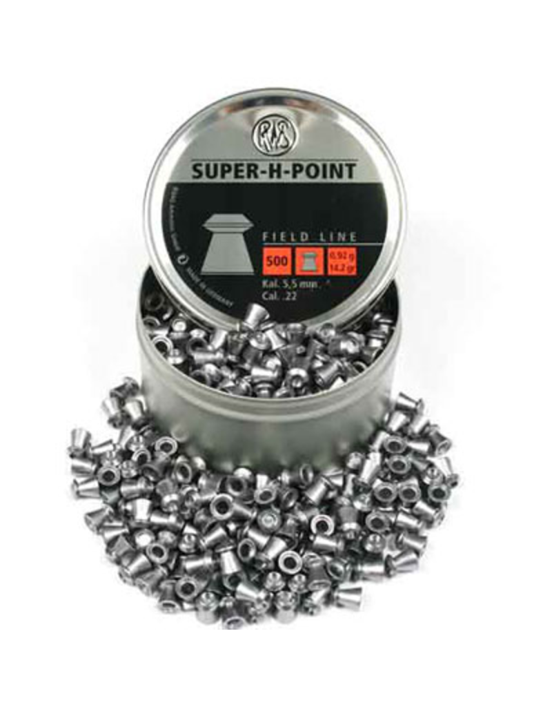 RWS RWS PELLET SUPER H POINT C.22 TIN OF 500