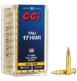 CCI CCI 17 HMR 20GR FMJ