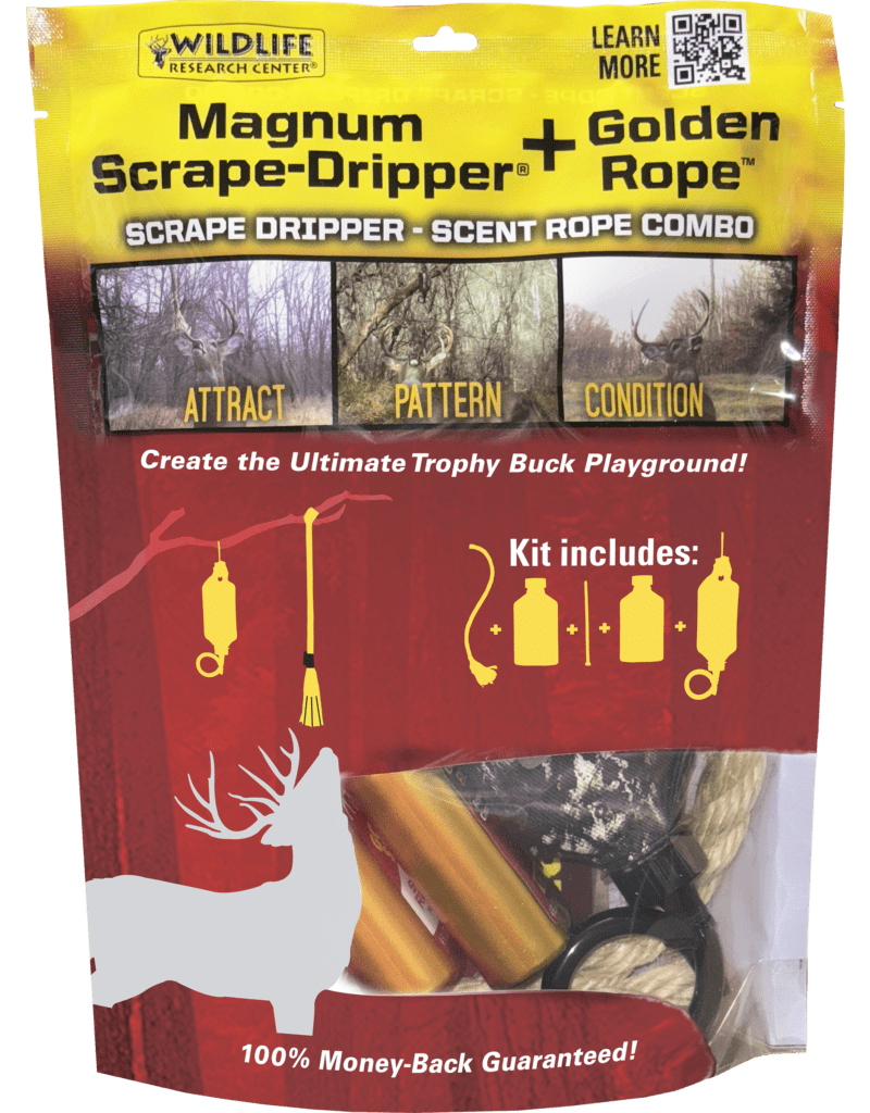 WILDLIFE RESEARCH WILDLIFE RESEARCH SCRAPE DRIPPER/GOLDEN ROPE SCENT COMBO