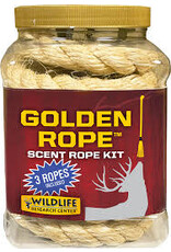 WILDLIFE RESEARCH WILDLIFE RESEARCH GOLDEN ROPE SCENT KIT 3 ROPES