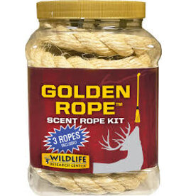 WILDLIFE RESEARCH WILDLIFE RESEARCH GOLDEN ROPE SCENT KIT 3 ROPES