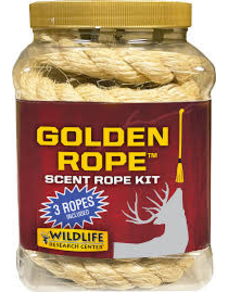 WILDLIFE RESEARCH WILDLIFE RESEARCH GOLDEN ROPE SCENT KIT 3 ROPES