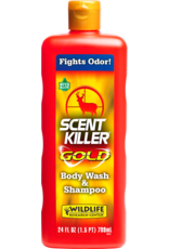 WILDLIFE RESEARCH WILDLIFE RESEARCH SCENT KILLER GOLD BODY WASH & SHAMPOO 24 FL OZ
