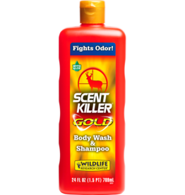 WILDLIFE RESEARCH WILDLIFE RESEARCH SCENT KILLER GOLD BODY WASH & SHAMPOO 24 FL OZ