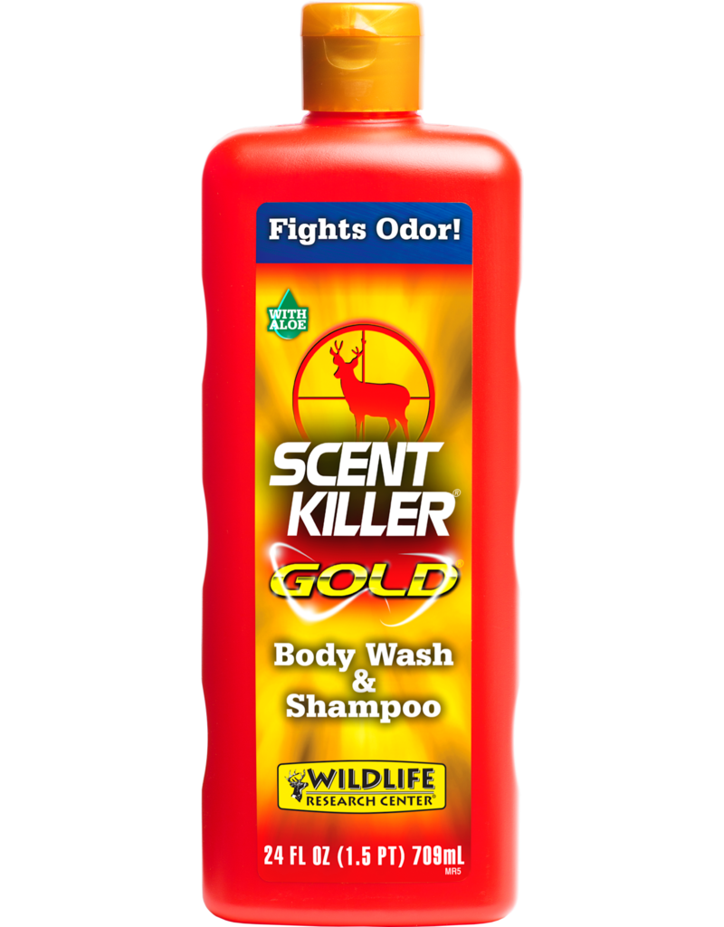WILDLIFE RESEARCH WILDLIFE RESEARCH SCENT KILLER GOLD BODY WASH & SHAMPOO 24 FL OZ